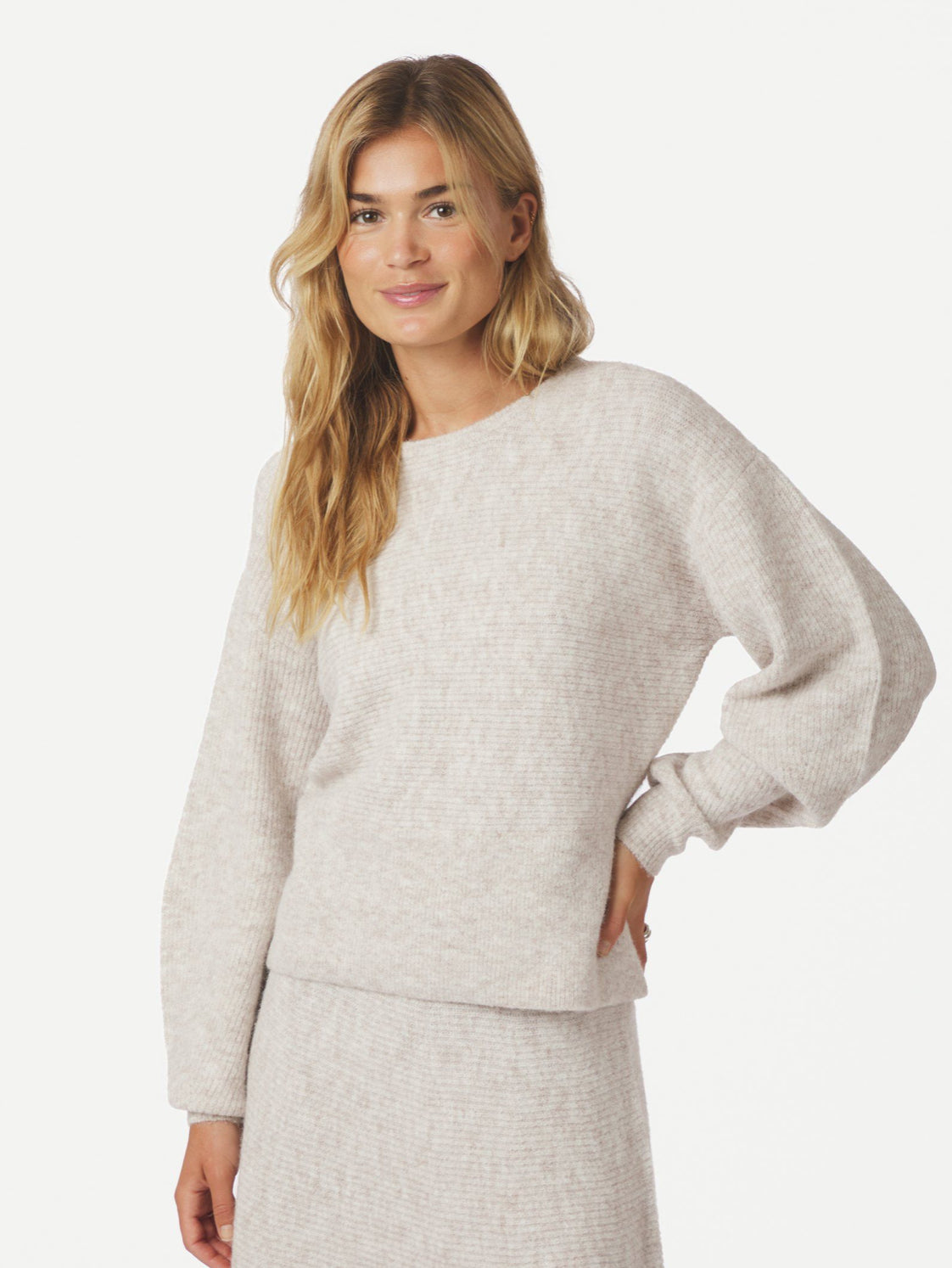 TURUNA STRUCTURE KNIT BLUSE NN