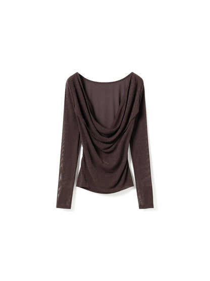 MADALINE TOP BRUN NE