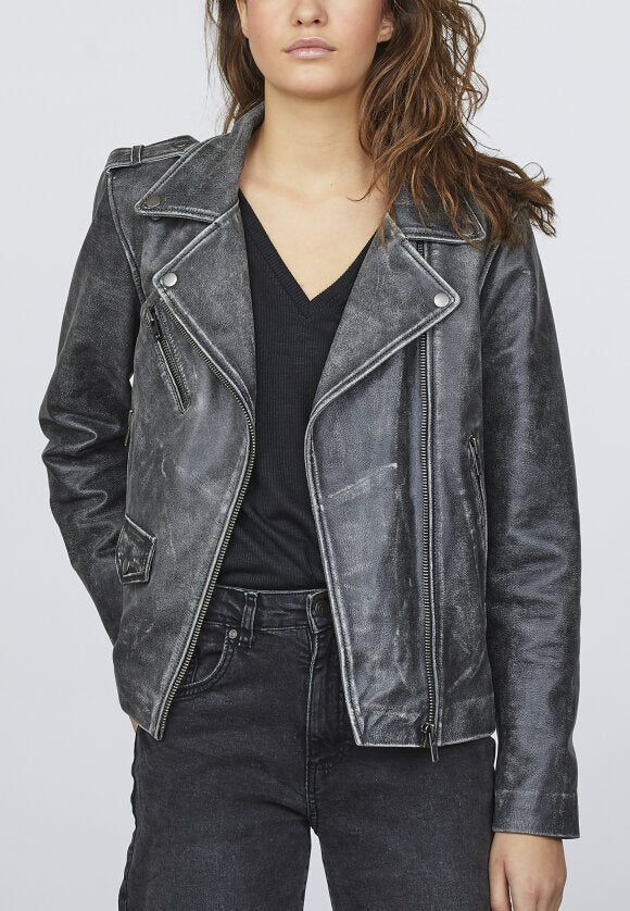 LOVE1082 SKINDJAKKE L&D