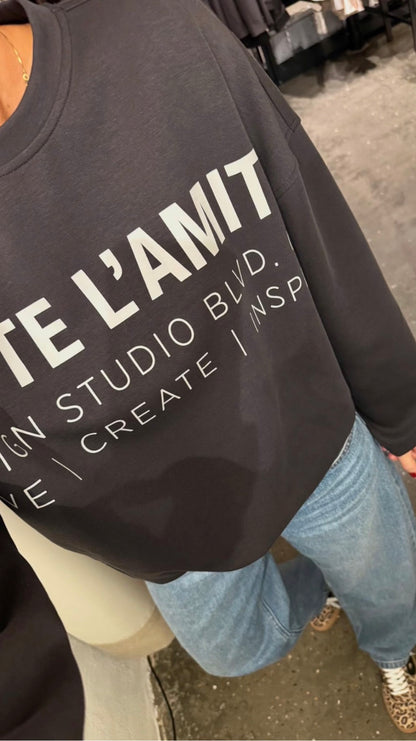 STUDIO LOGO SWEATSHIRT HL