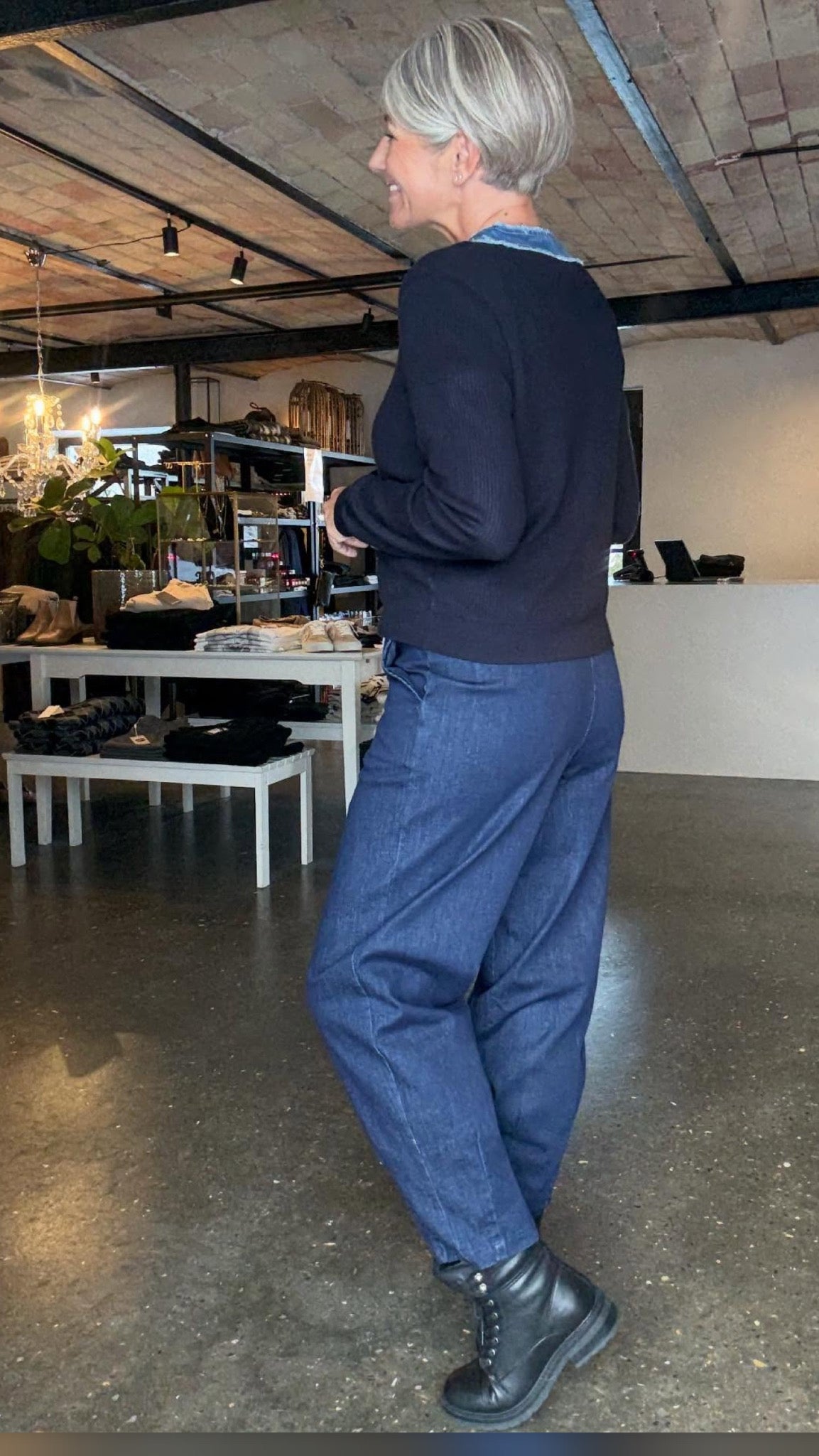 DENICE DENIM BARREL BUKS BC