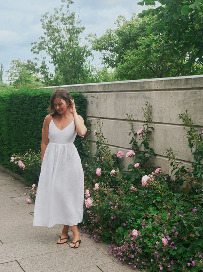 SAVANI LANG HØR KJOLE NN