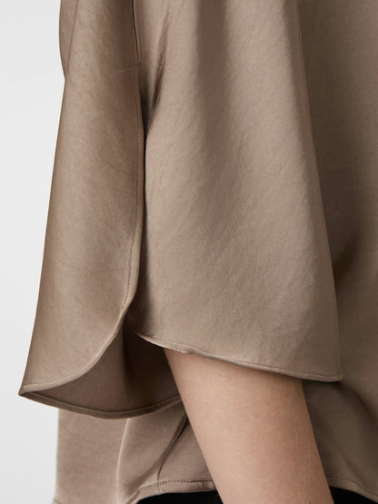 LIORA HEAVY SATEEN BLUSE NN