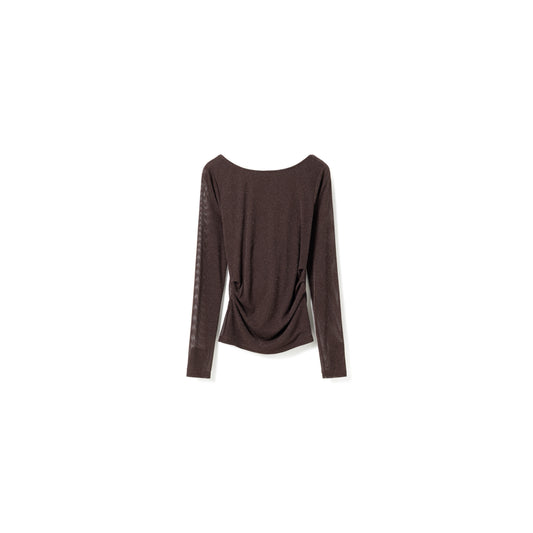 MADALINE TOP BRUN NE (314)
