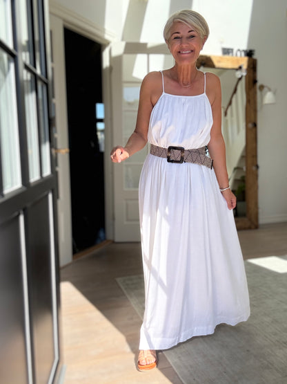 ALLIE SOFT LINEN KJOLE NN