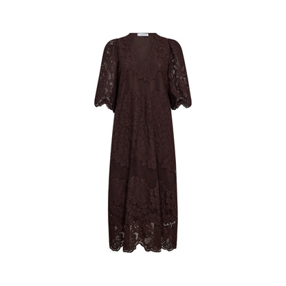 CURVEY LACE HEM KJOLE HL
