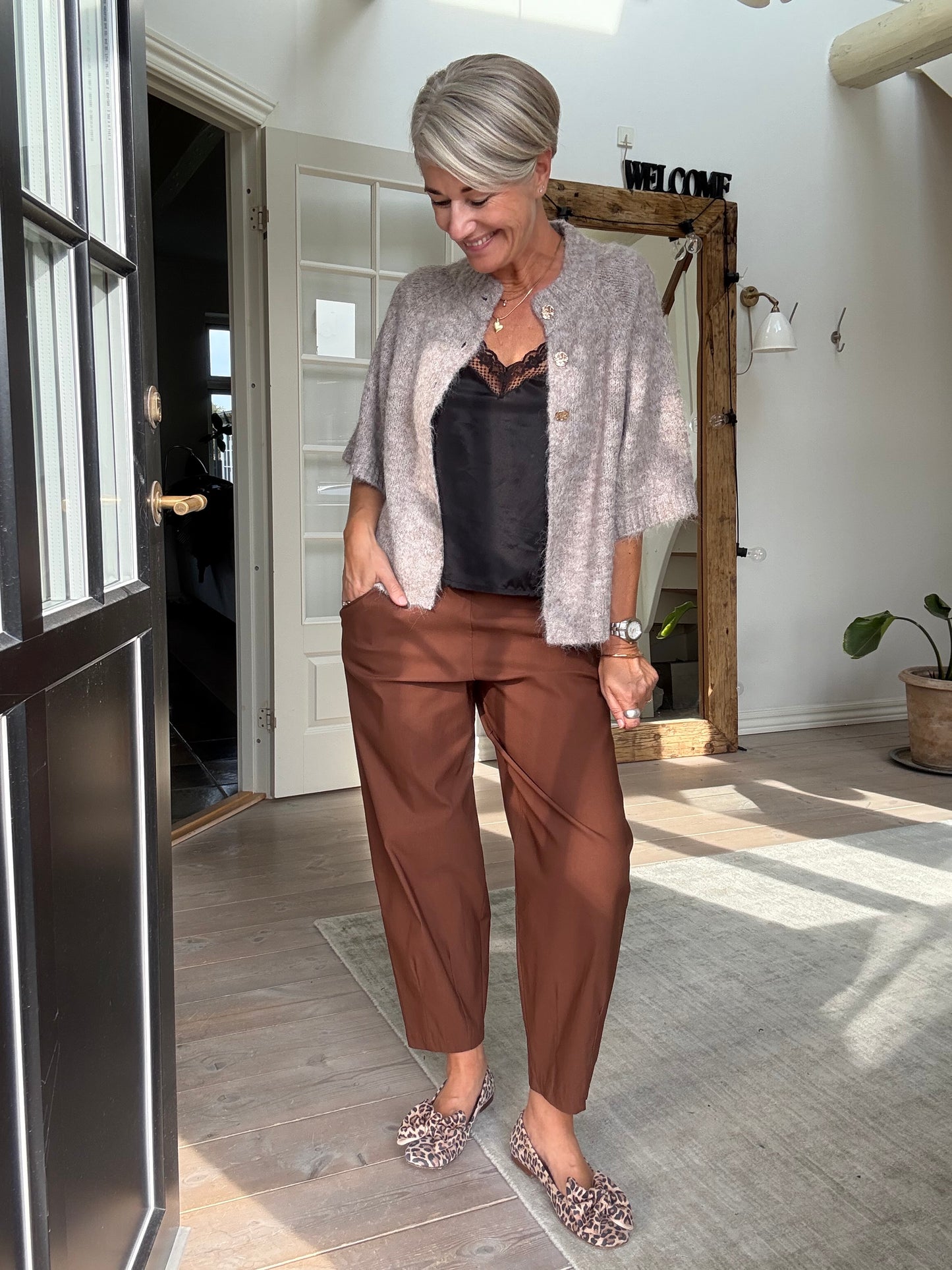 BENUTA FLUFFY KNIT CARDIGAN NN