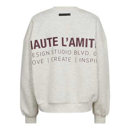 BACK PRINT STUDIO SWEAT HL