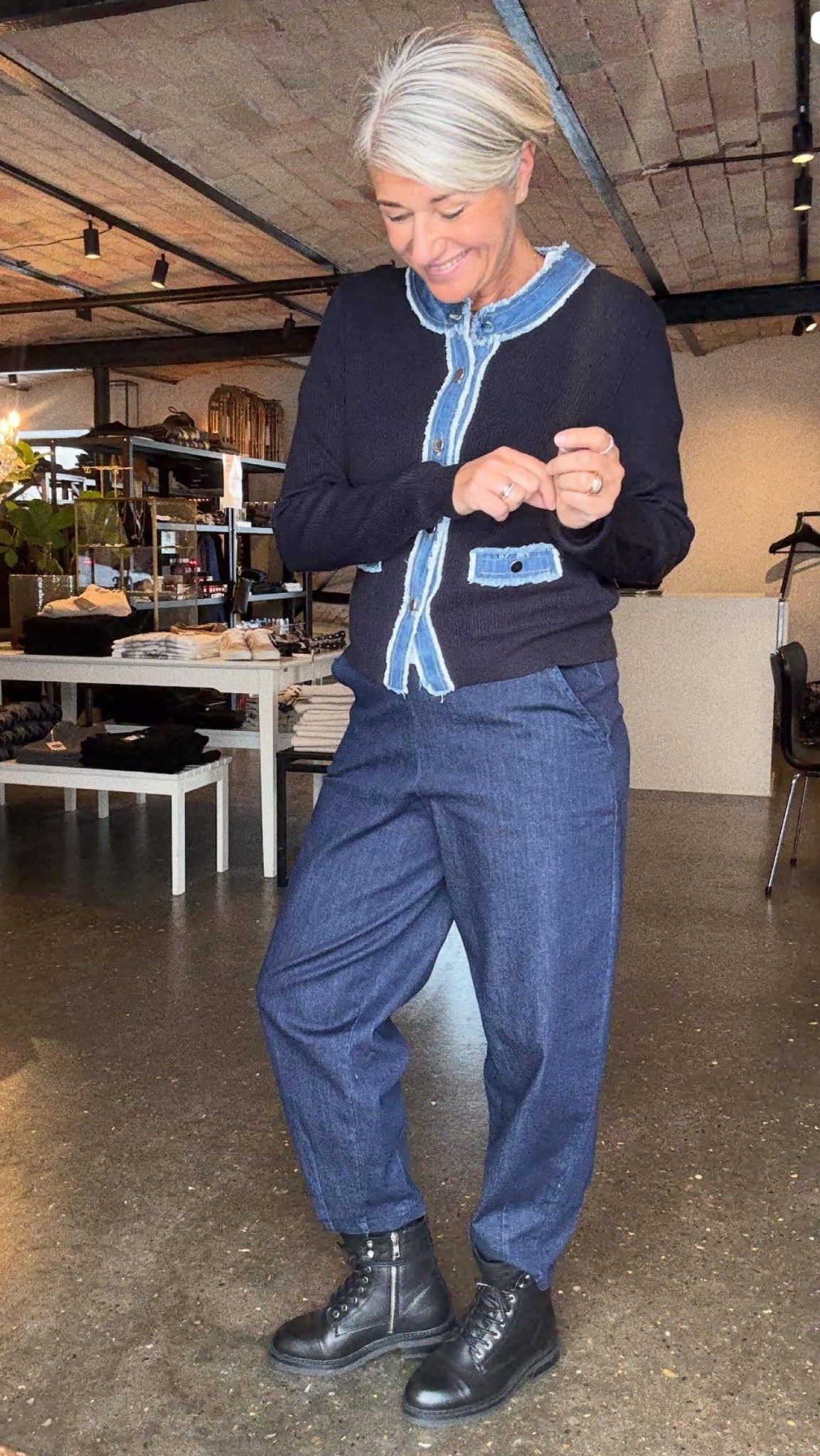 DENICE DENIM BARREL BUKS BC