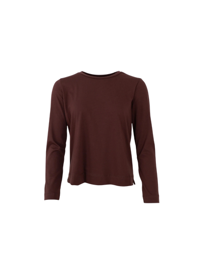 MAY L/Æ T-SHIRT BRUN BC