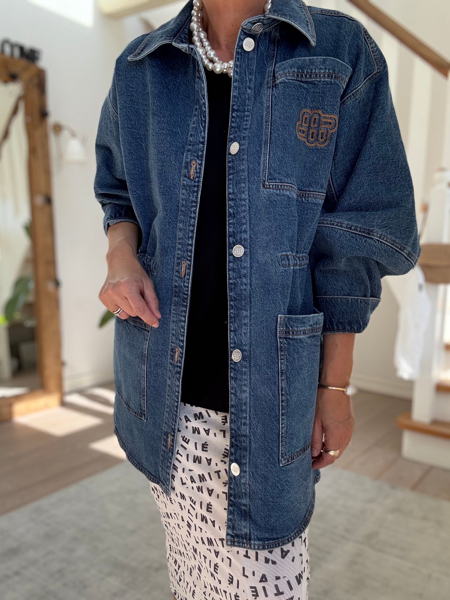 PRICKLY DENIM JAKKE MUNTHE