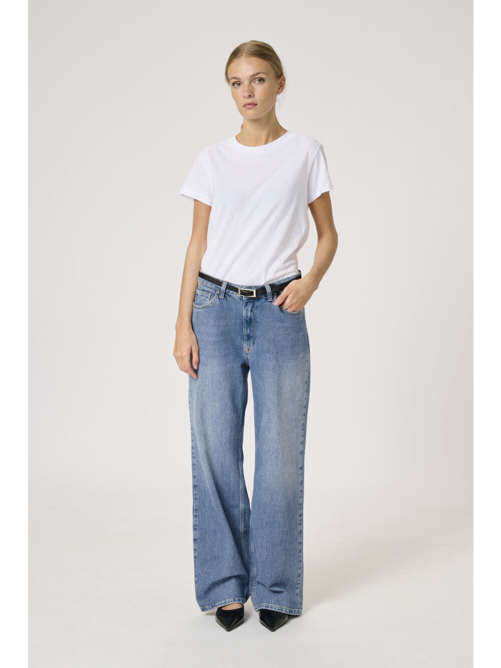 LOUIS 144 HIGH WIDE JEANS MEW