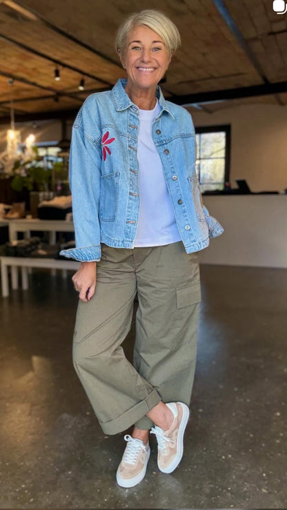 BAUVE DENIM JAKKE ICHI