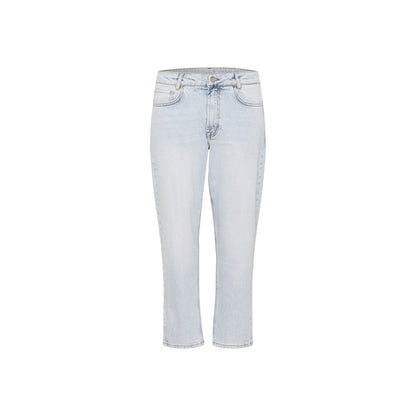 THE MOMMY HIGH TAPERED JEANS MEW