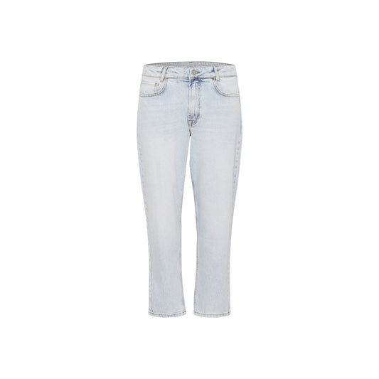 THE MOMMY HIGH TAPERED JEANS MEW