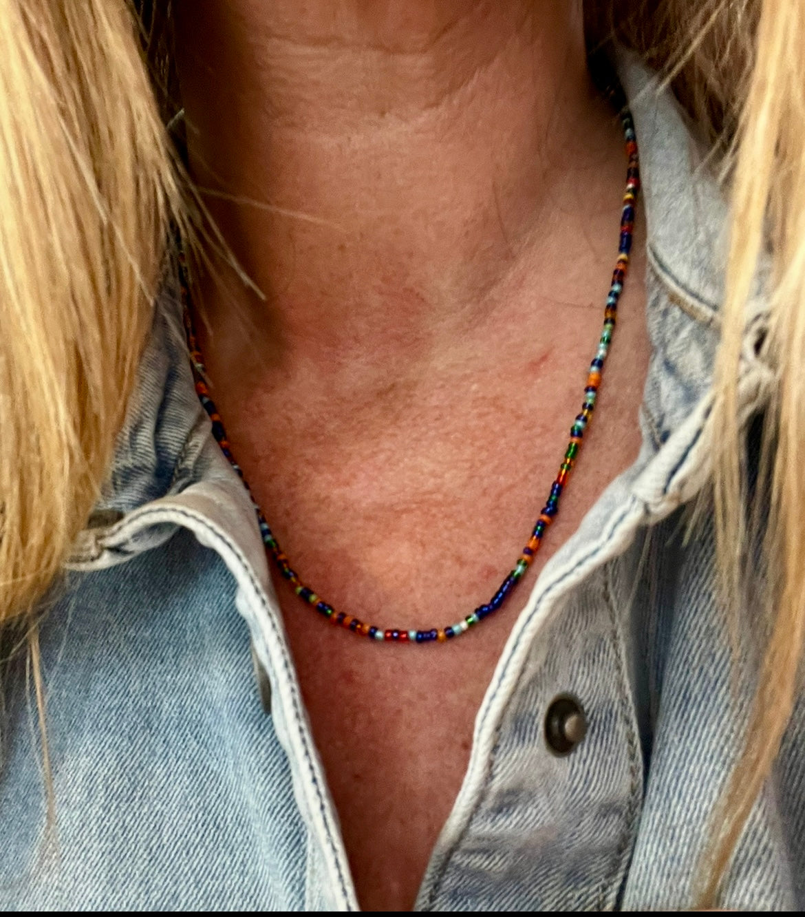 Nila Multi Perlehalskæde