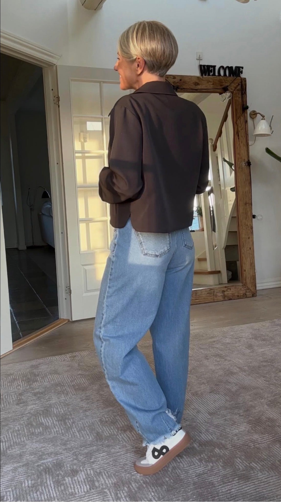 LUCY LOOSE BALLOON JEANS MEW