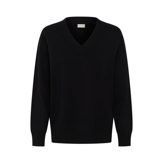 CHANTALLY STRIK PULLOVER SORT PT (325)