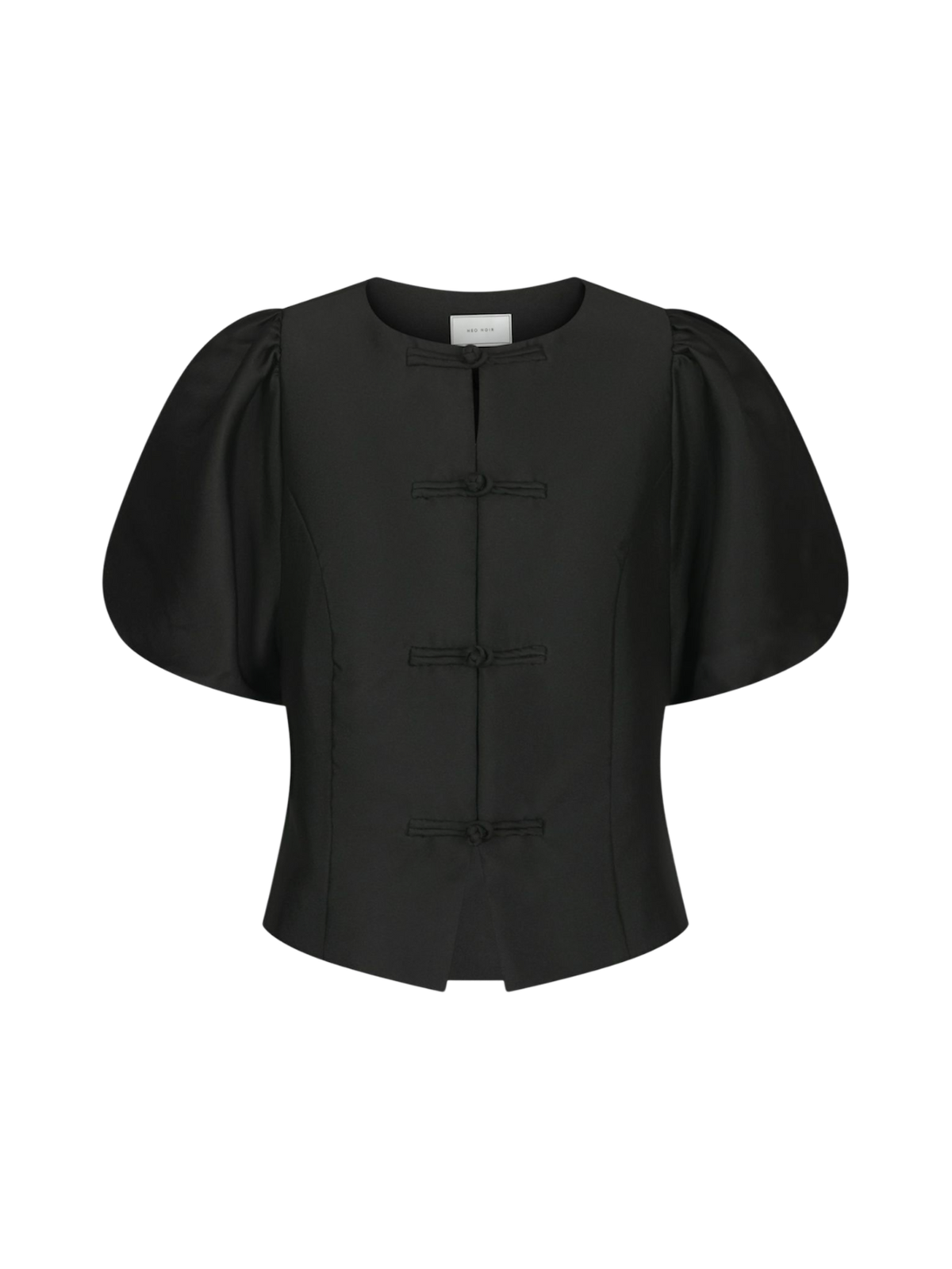 ANELA MANDARIN DULL SATIN BLUSE NN (263)