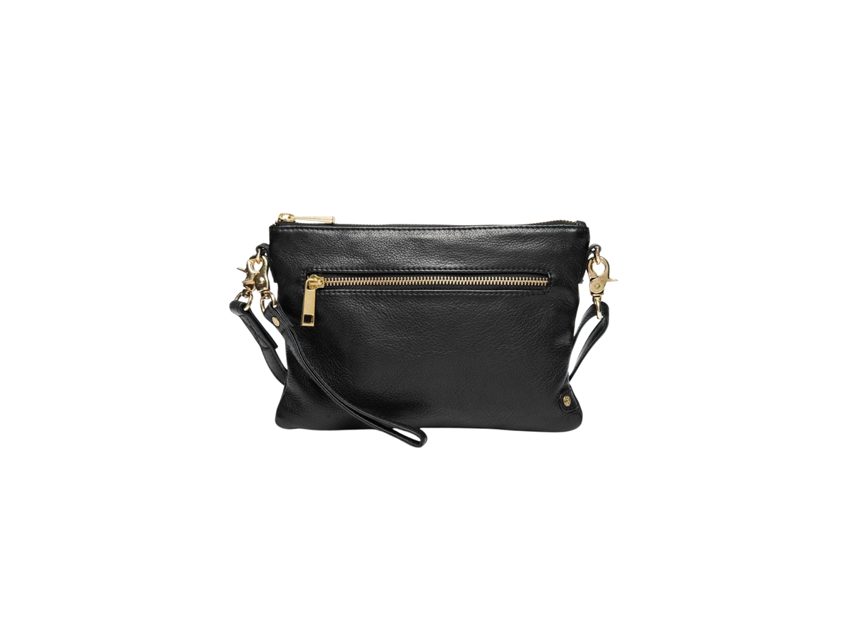 CLUTCH MED GULDFARVEDE LYNLÅSE 12152 DEPECHE (492)