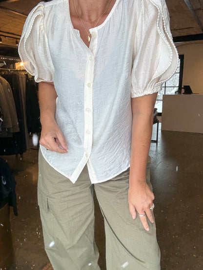 LOVE1377 SKJORTEBLUSE L&D