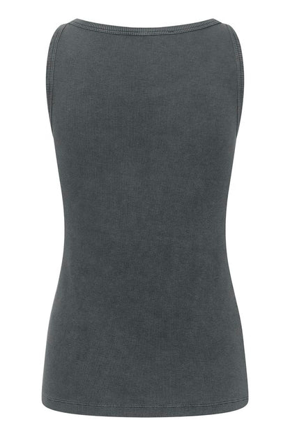 MANDY LOGO RIB TOP MEW