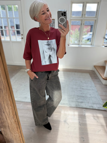 MUSE TEE 6536 RED PEAR CM