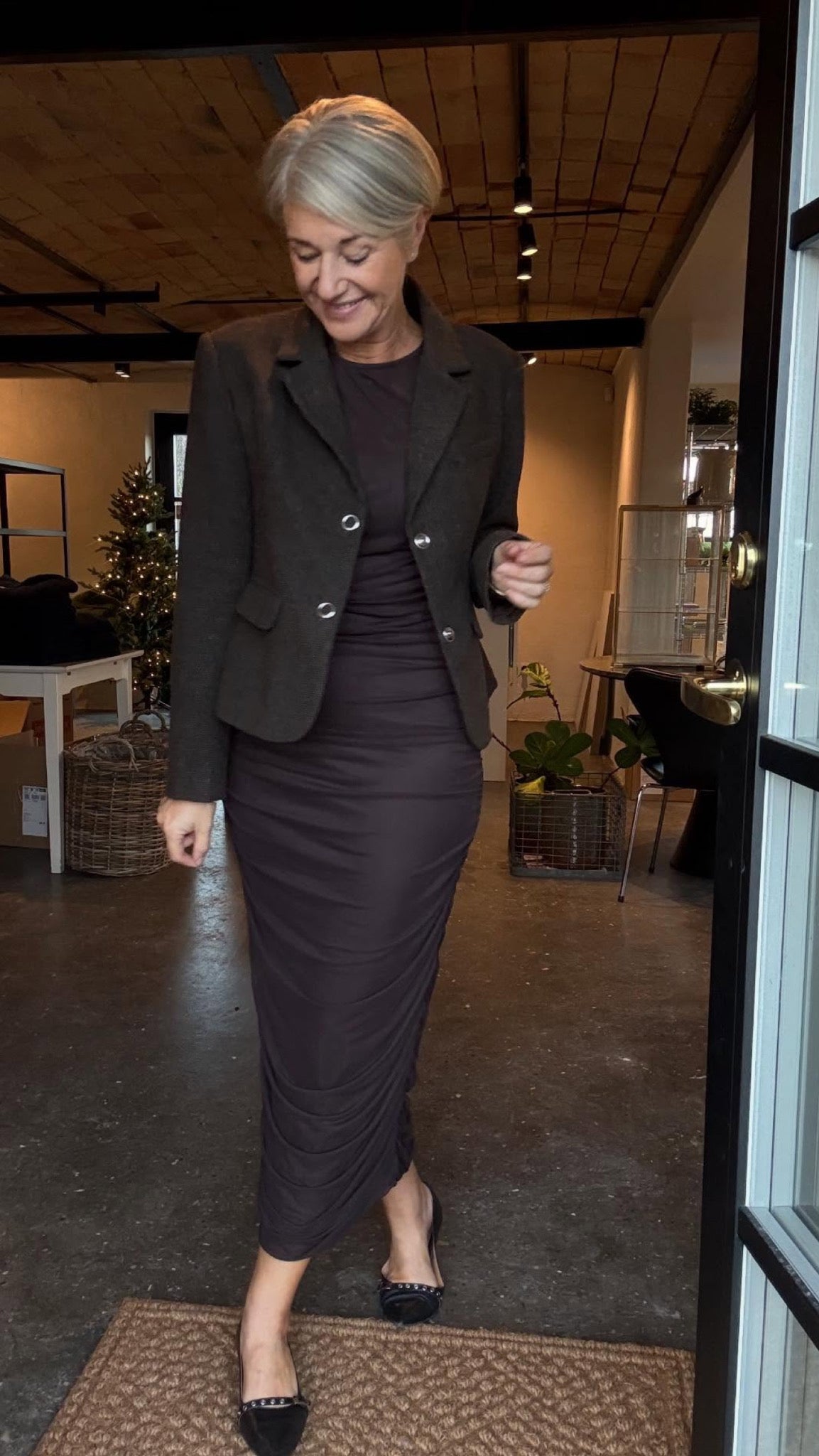 CORILINA SOLID MESH KJOLE NN