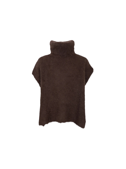 BJOERK ROLL NECK PONCHO BC