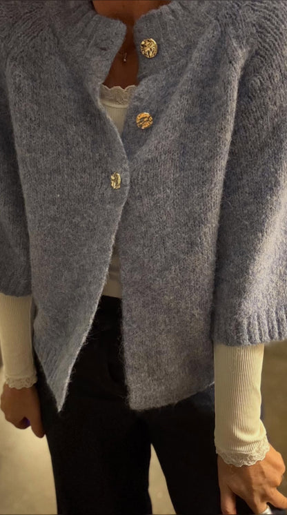 BENUTA FLUFFY KNIT CARDIGAN NN