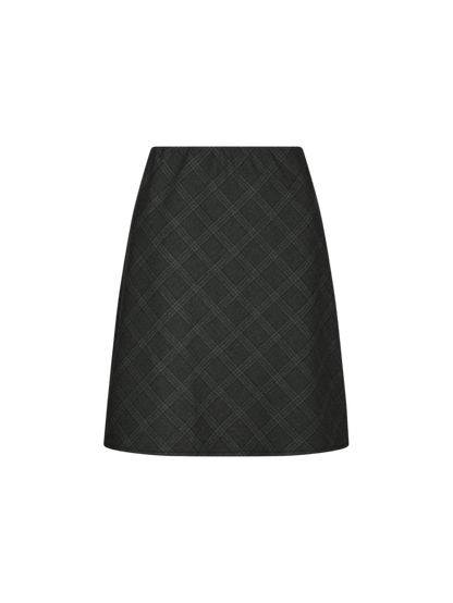 LUNNA CHECK SHORT SKIRT NN
