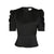 BENUA HEAVY SATEEN BLUSE SORT NN