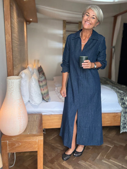 LOVE1392 DENIMKJOLE L&D