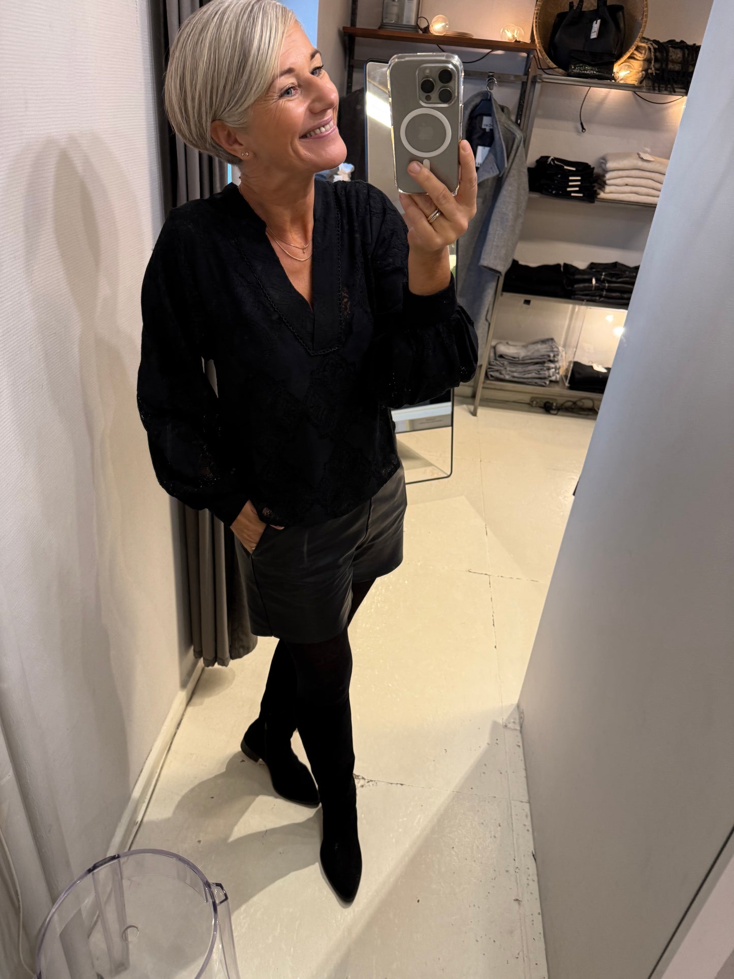 LOVE1307 SKJORTE L&D