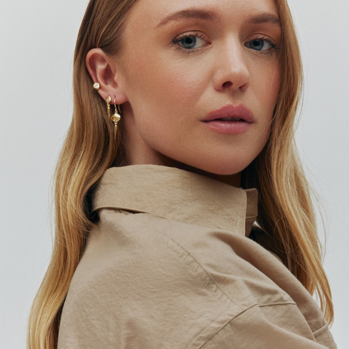 ØRERING ZIRKON PURE BY NAT