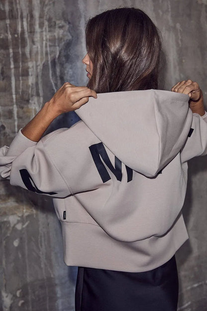 MAXI SPLIT ZIP HOODIE