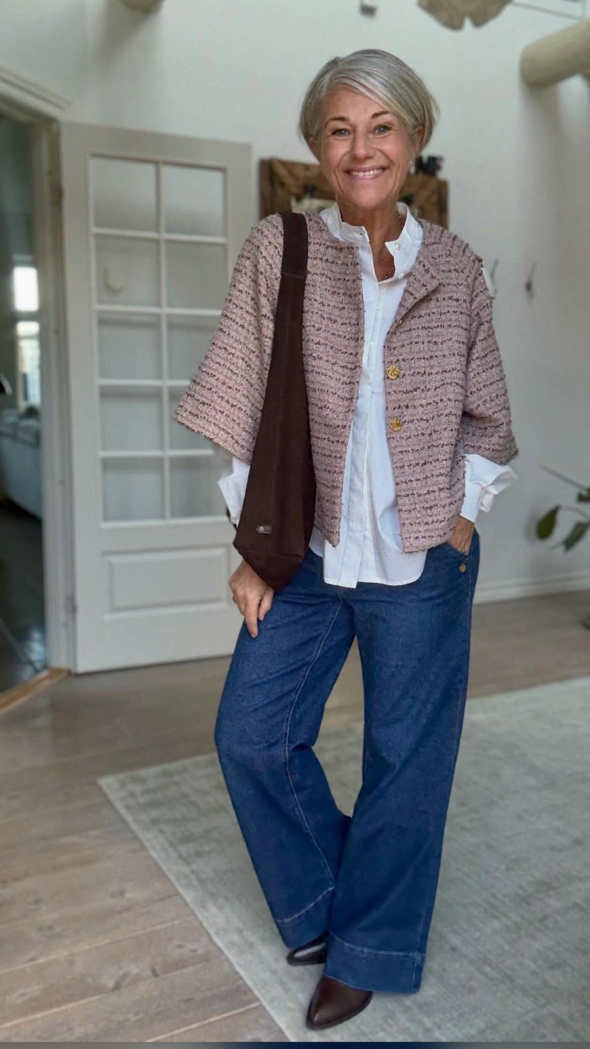 ROSELLA BOUCLE MINI JACKET NN