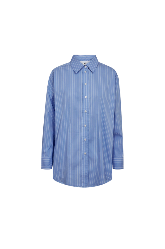 SKY PIN STRIPE SKJORTE HL