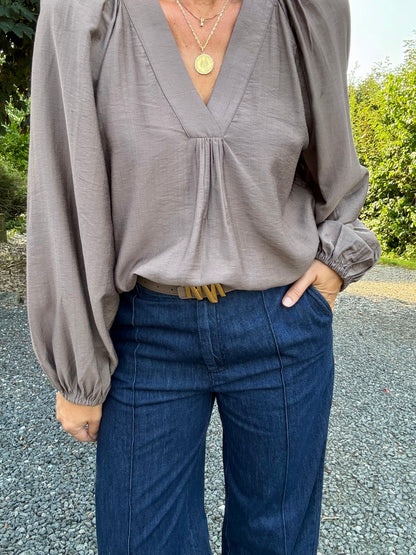 LUISA RAGLAN BLUSE BC