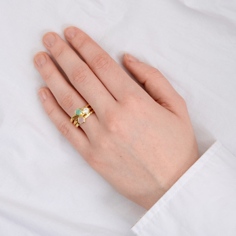 ZIRKON RING PURE BY NAT