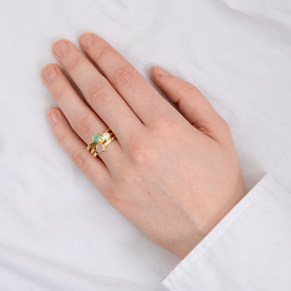 ZIRKON RING PURE BY NAT