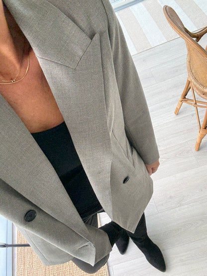 NICOLE LOW TRIANGLE BLAZER HL