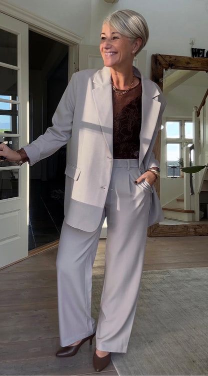 FAVA OVERSIZE LONG BLAZER ICHI