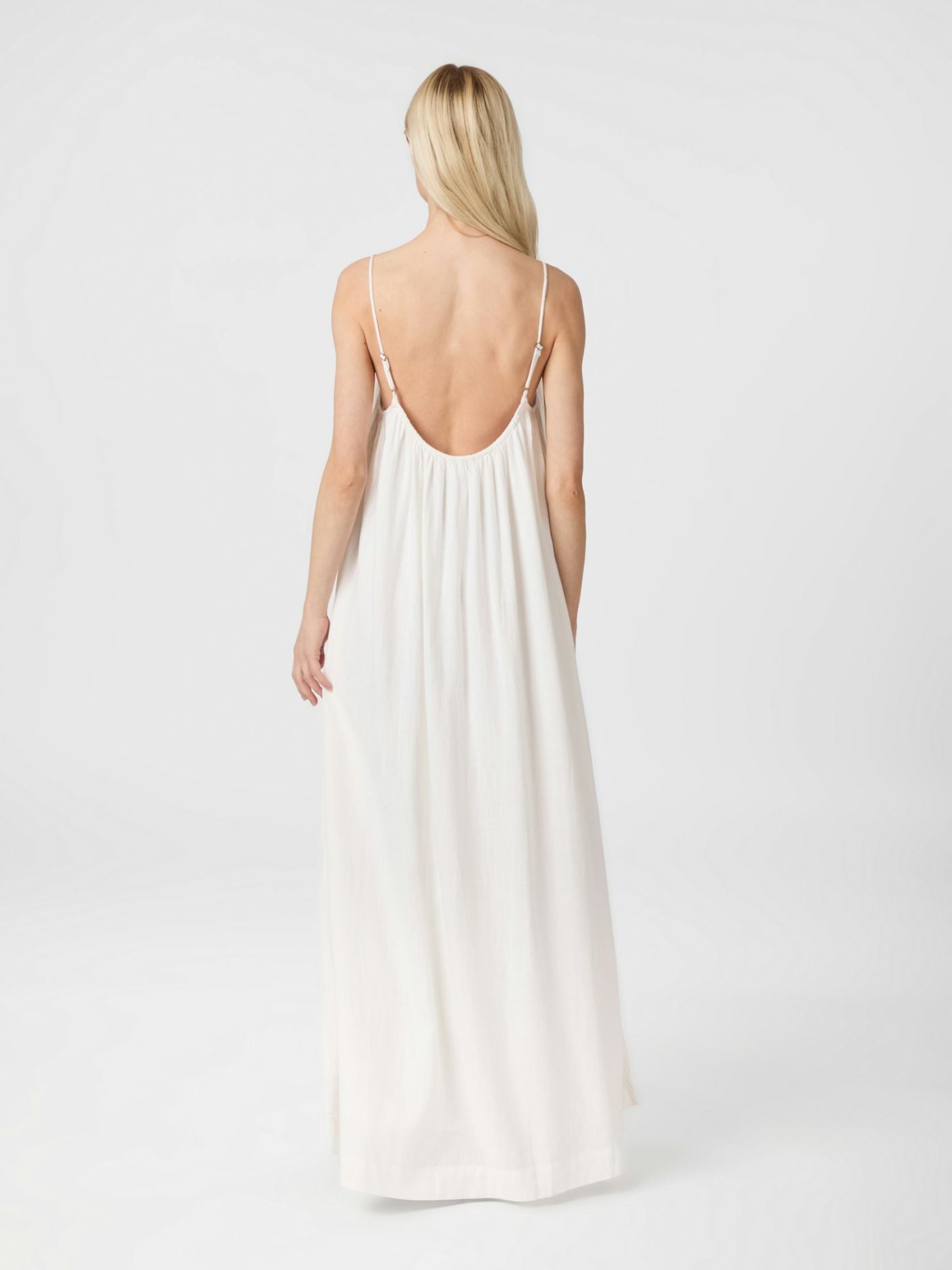 ALLIE SOFT LINEN KJOLE NN