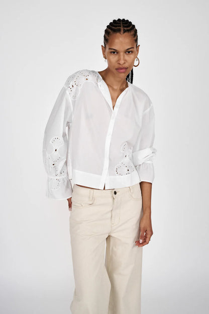 BLOSSOM BRODERI BLUSE RS