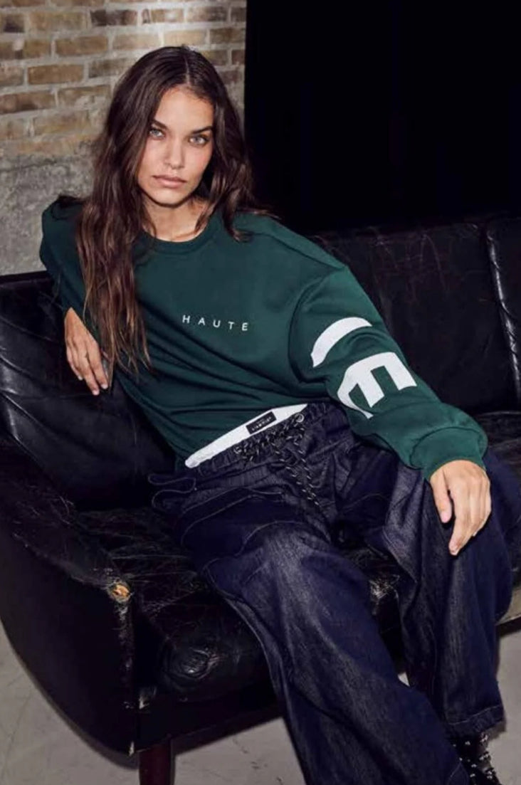 MAXI SPLIT LOGO SWEAT HL