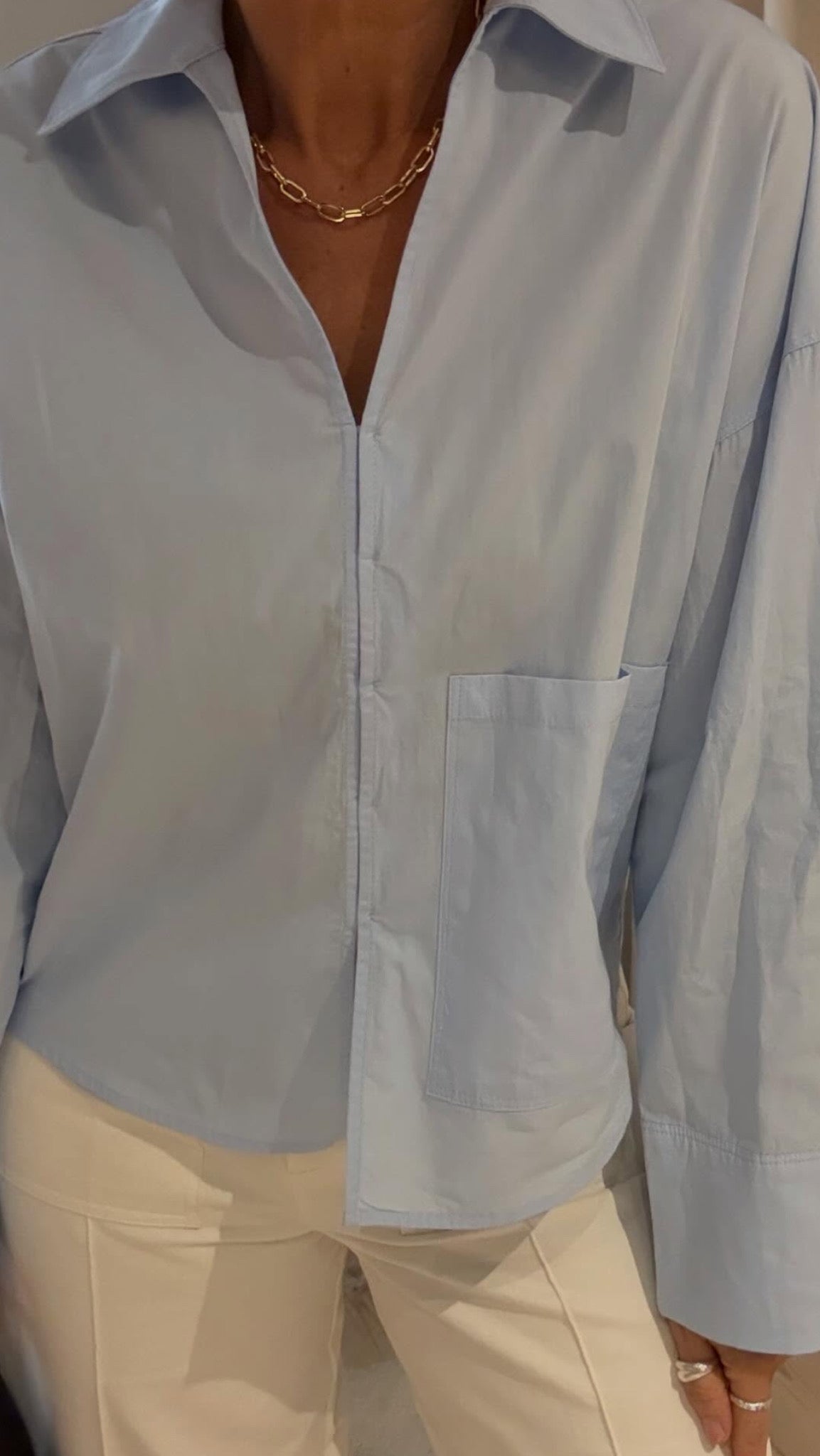 SUNNA BOXY SHORT SHIRT MEW