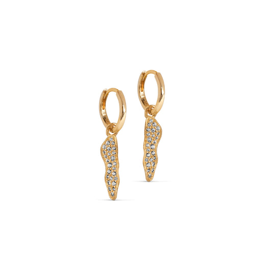 SPARKLING JULIA HOOPS ENAMEL
