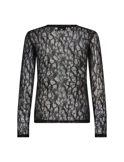 URINA 1 MESH BLUSE LR(148)