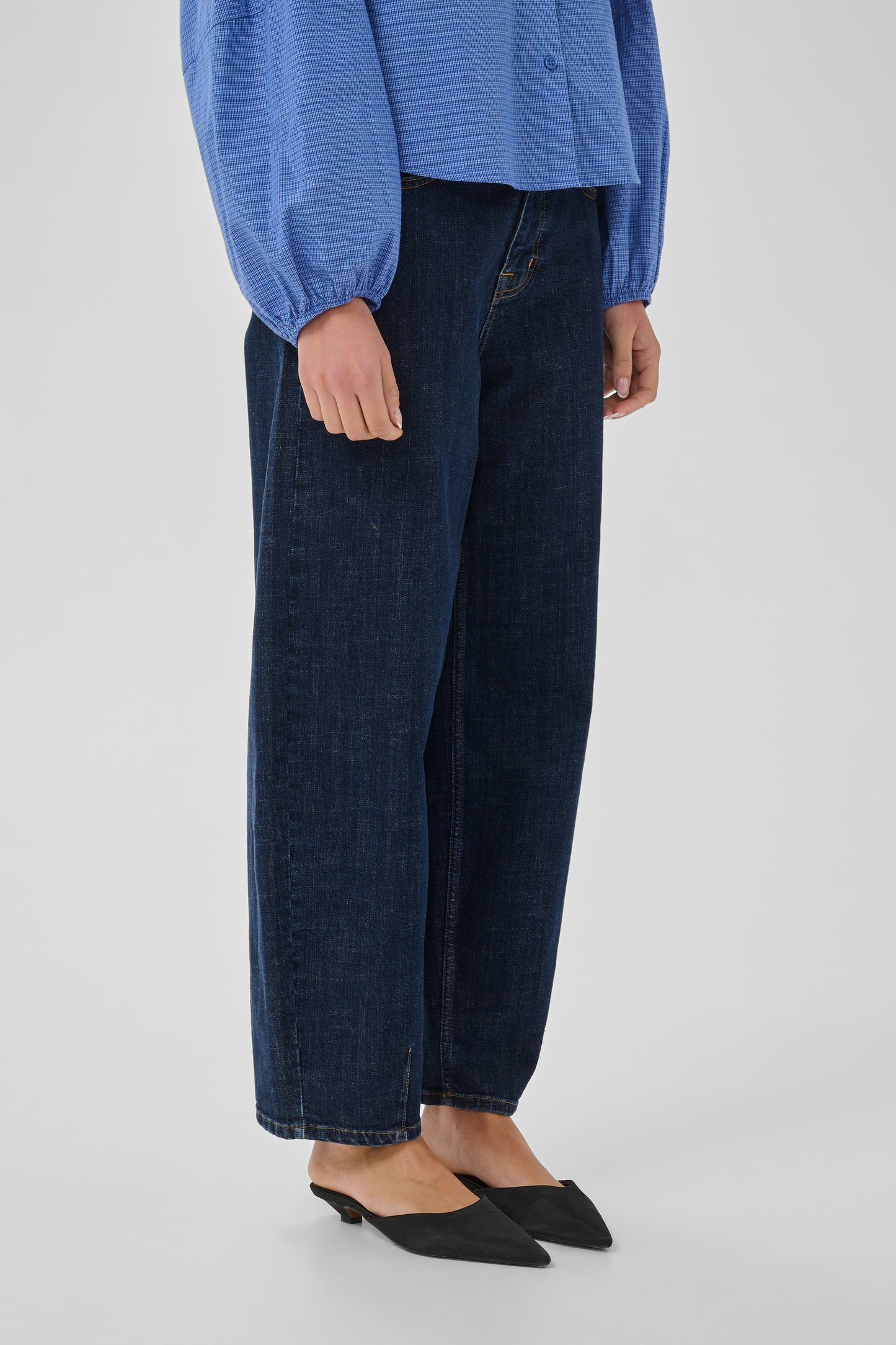 LUCY 187 BARREL JEANS MEW
